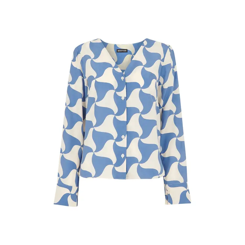 Spun Triangle Blouse