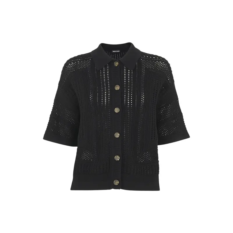 Crochet Knitted Shirt