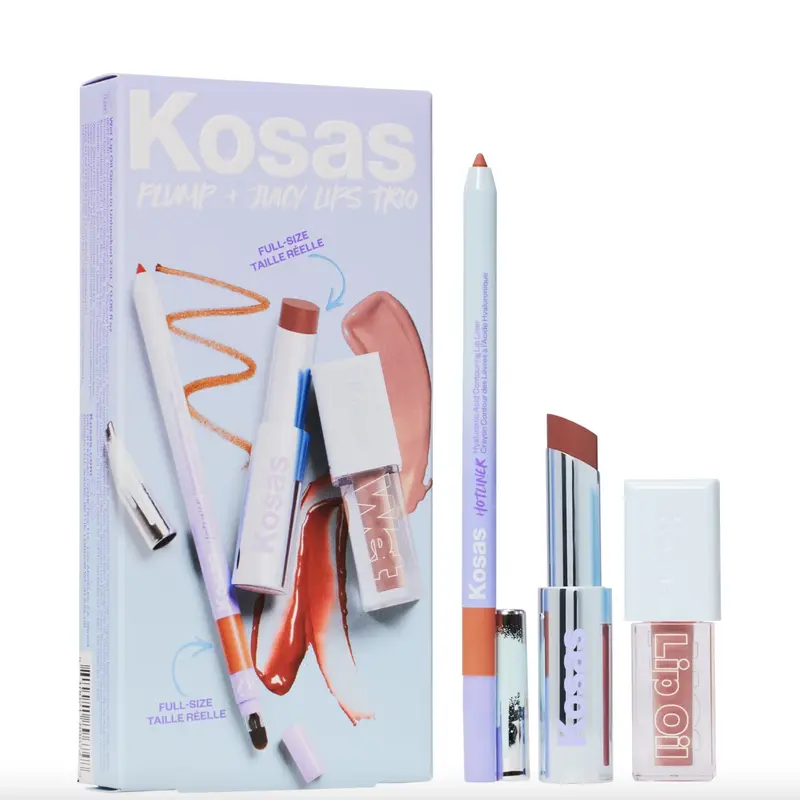 Kosas - Plump + Juicy Lip Trio Set
