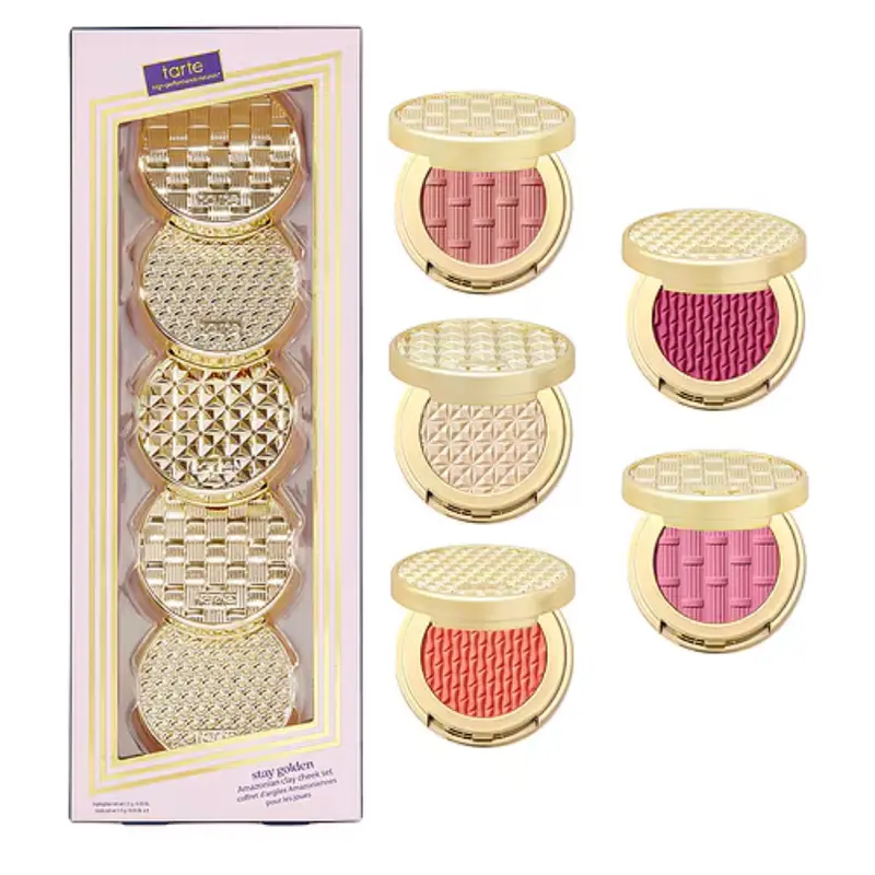 tarte - stay golden Amazonian clay cheek set | pinks and corals