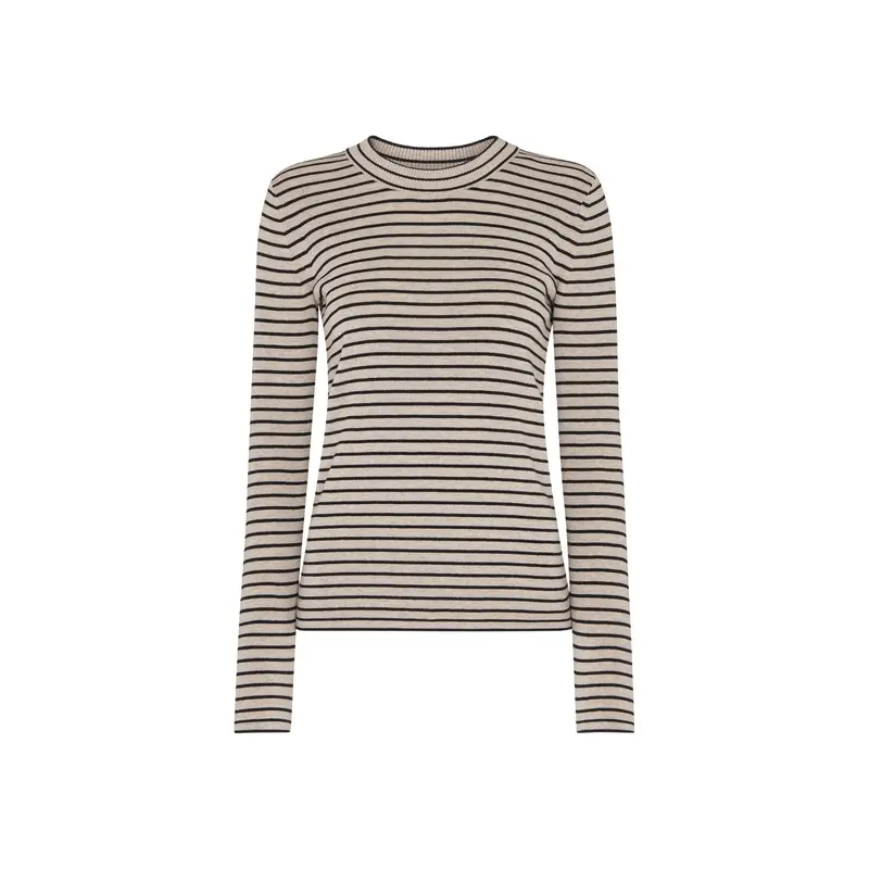 Fine Crew Stripe Knit