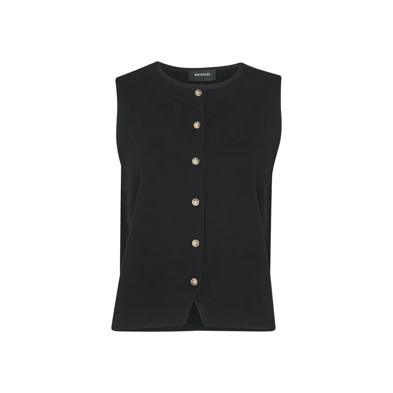 Lucy Button Front Knit Tank