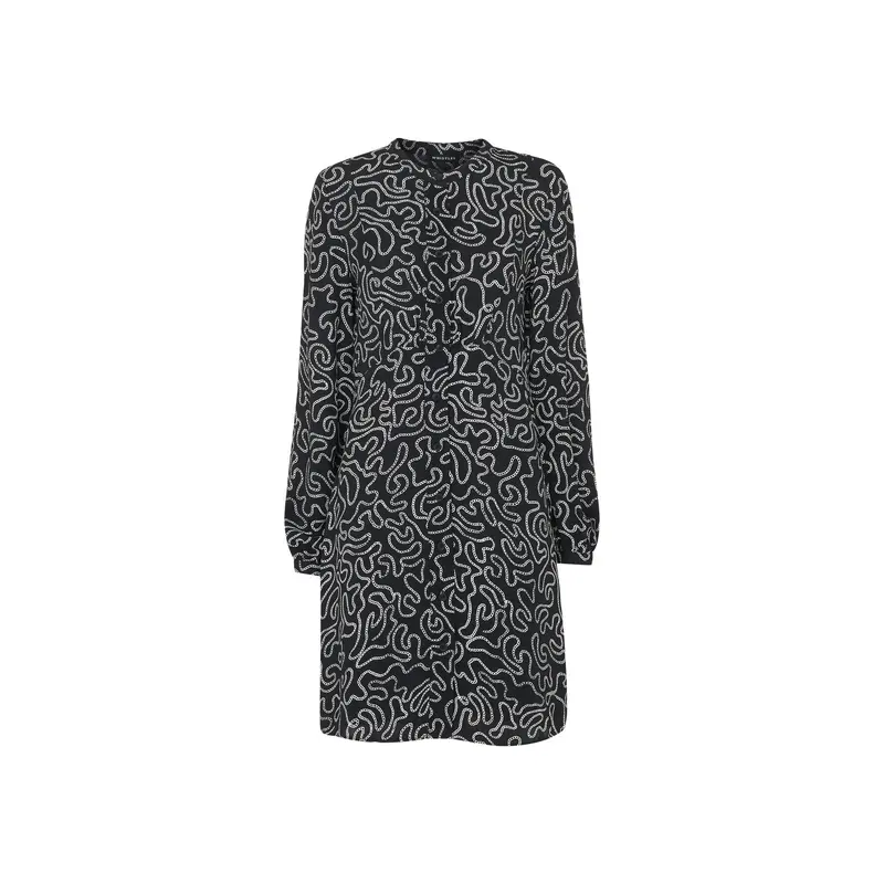 Chain Print Flippy Dress