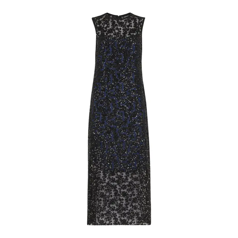 Floral Sequin Lyra Dress