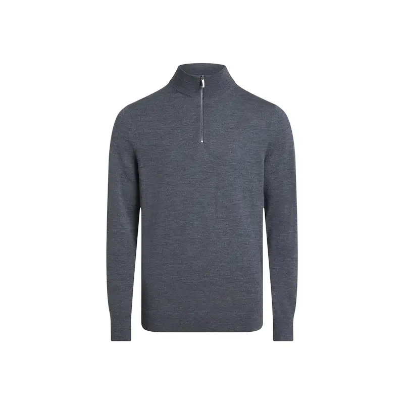 Merino Zip Neck Jumper