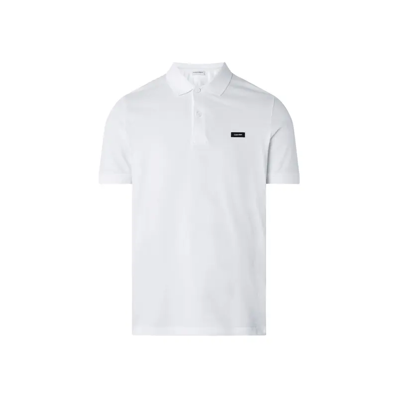 Slim Stretch Pique Polo Shirt