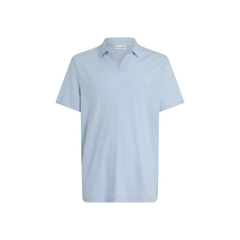 Cotton Linen Polo Shirt