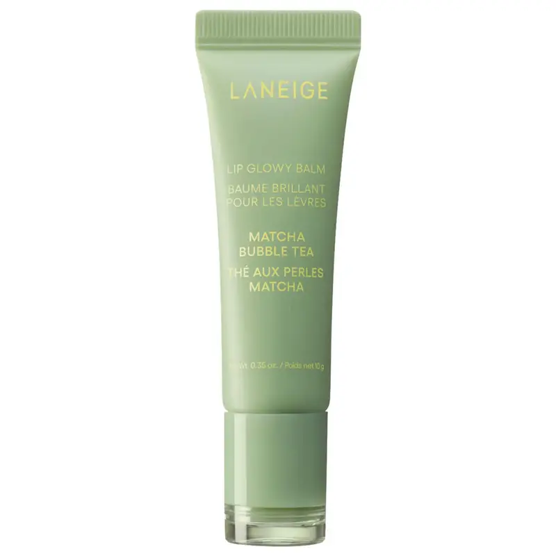 LANEIGE - Lip Glowy Lightweight Hydration Balm with Shea Butter | Matcha Bubble Tea