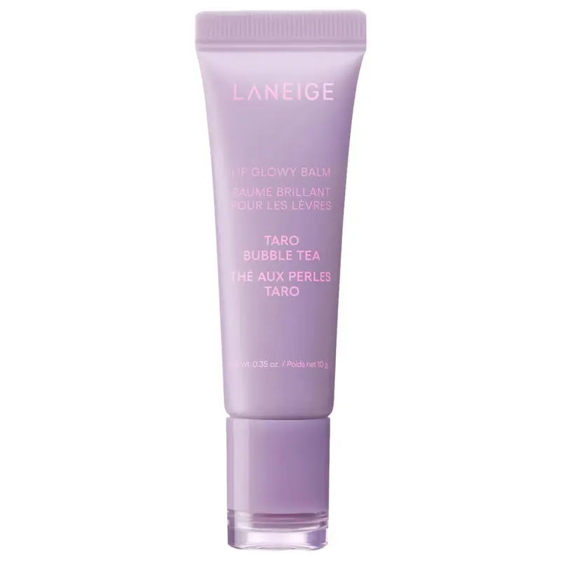 LANEIGE - Lip Glowy Lightweight Hydration Balm with Shea Butter | Taro Bubble Tea