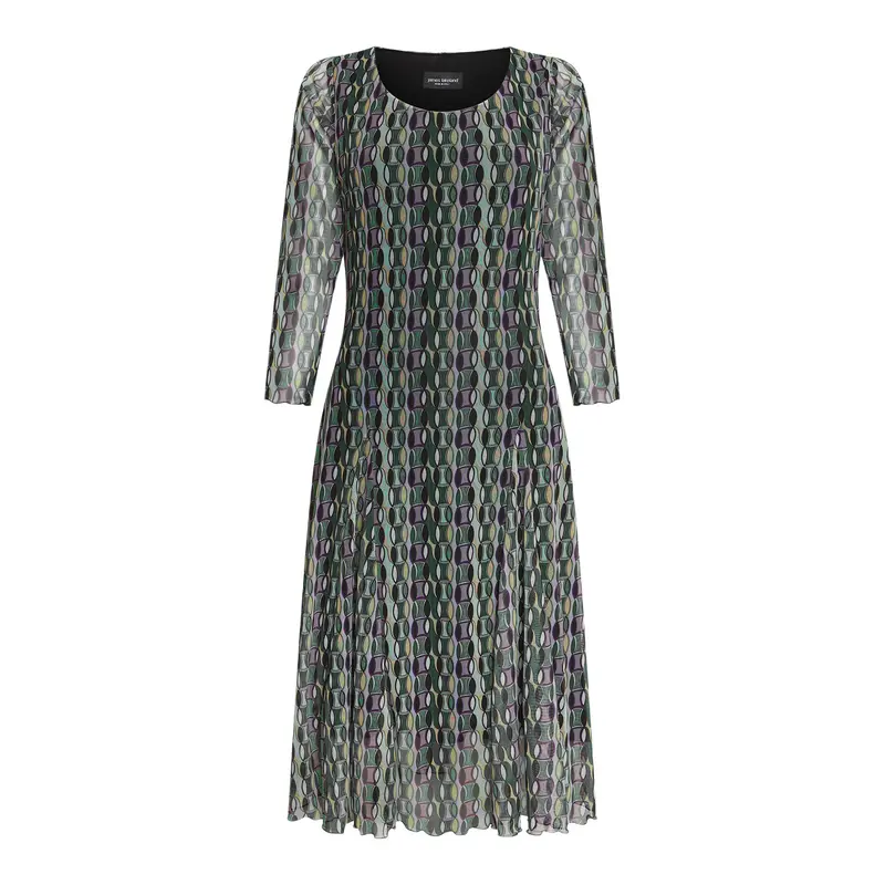 Sheer Sleeve Boho Dress