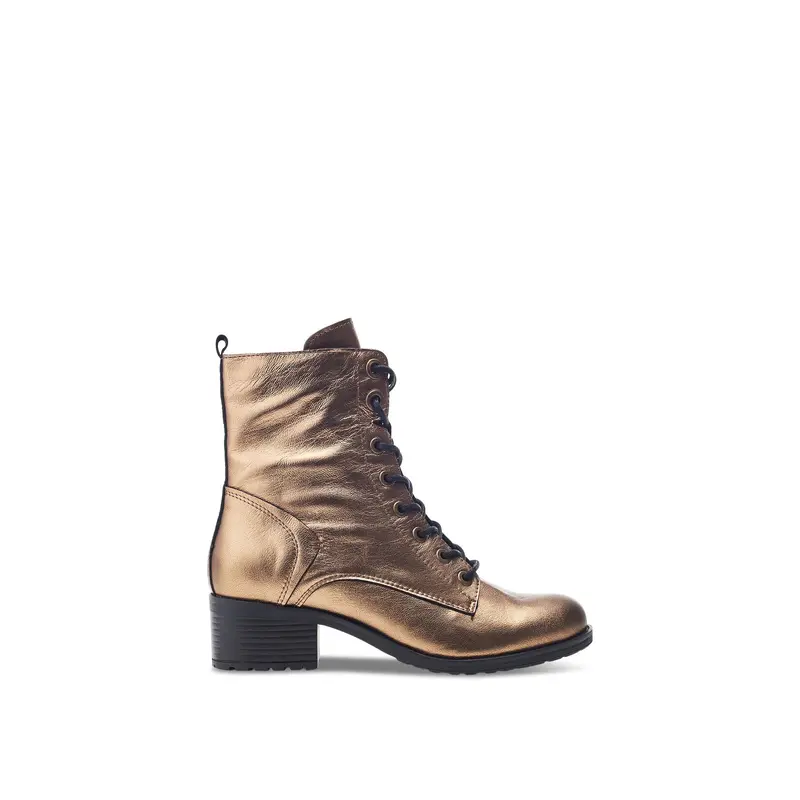 Bezzie Metallic Leather Boots