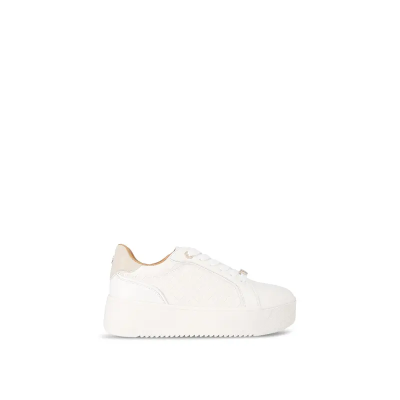 Lighter Weave Trainers White