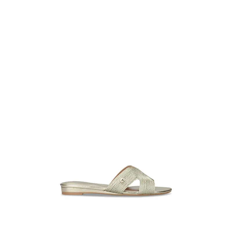 Gala Mule Sandals Gold
