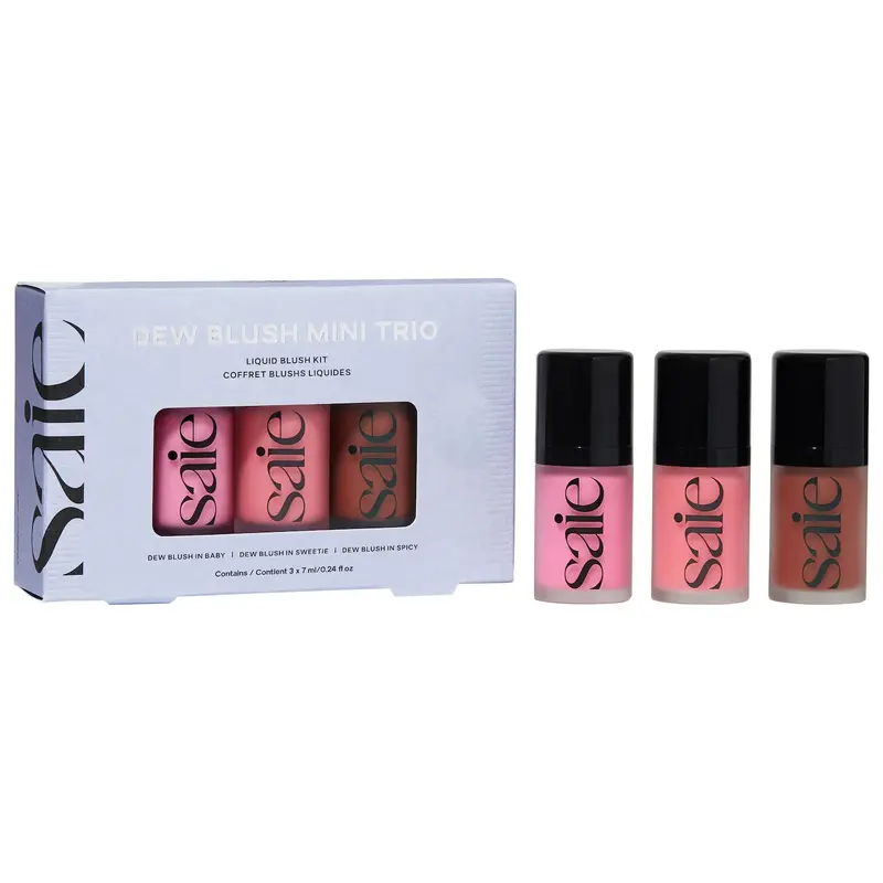 Saie - Mini Dew Blush Trio Gift Set (2025-2026)