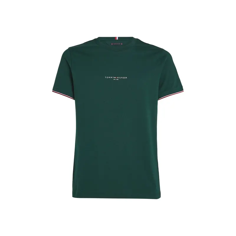 Tipped Logo Slim Fit T-Shirt