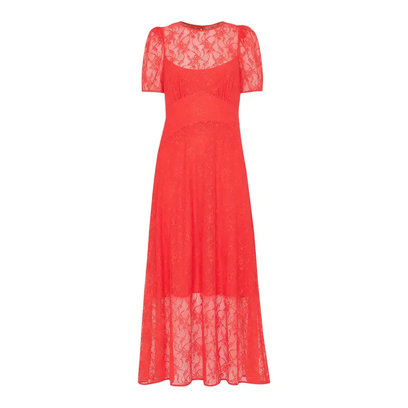 Fay Lace Midi Dress