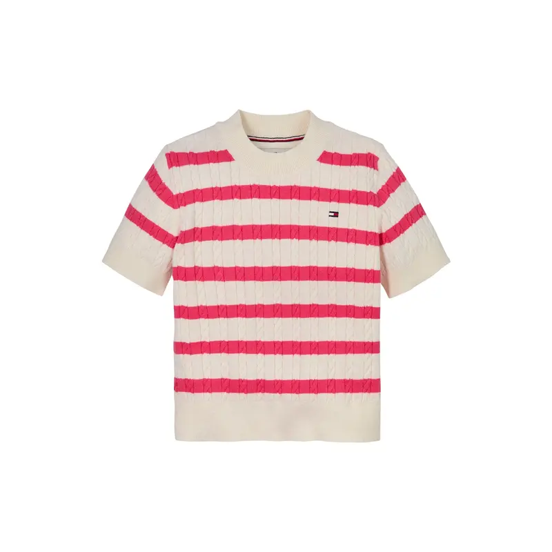 Stripe Mini Cable Short