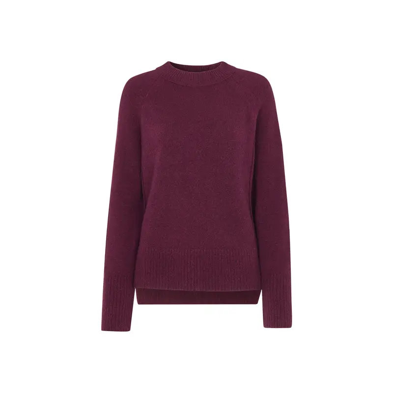 Wool Mix Side Split Knit