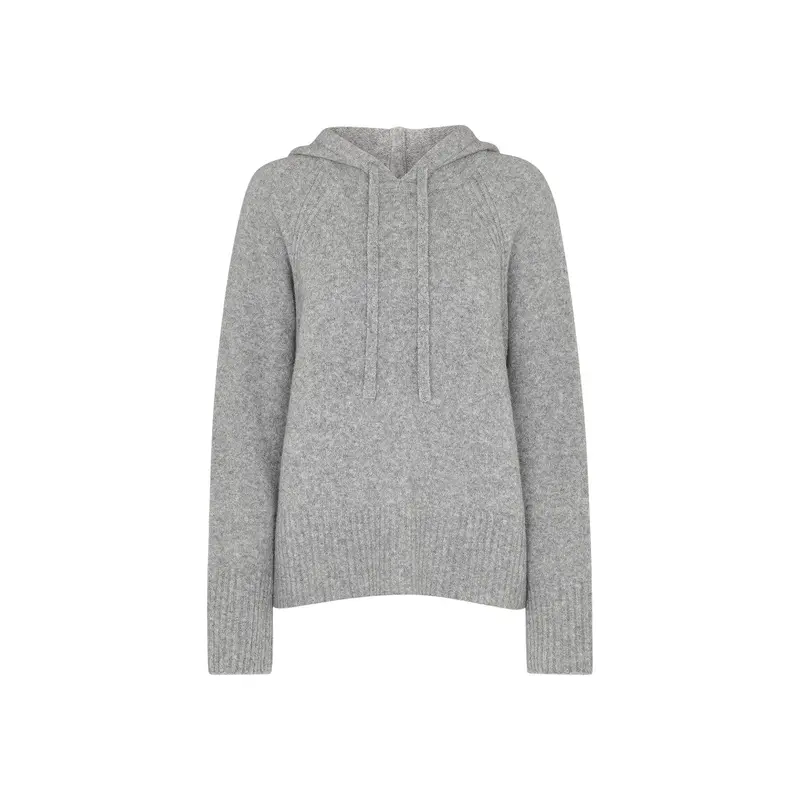 Textured Hooded Sweater