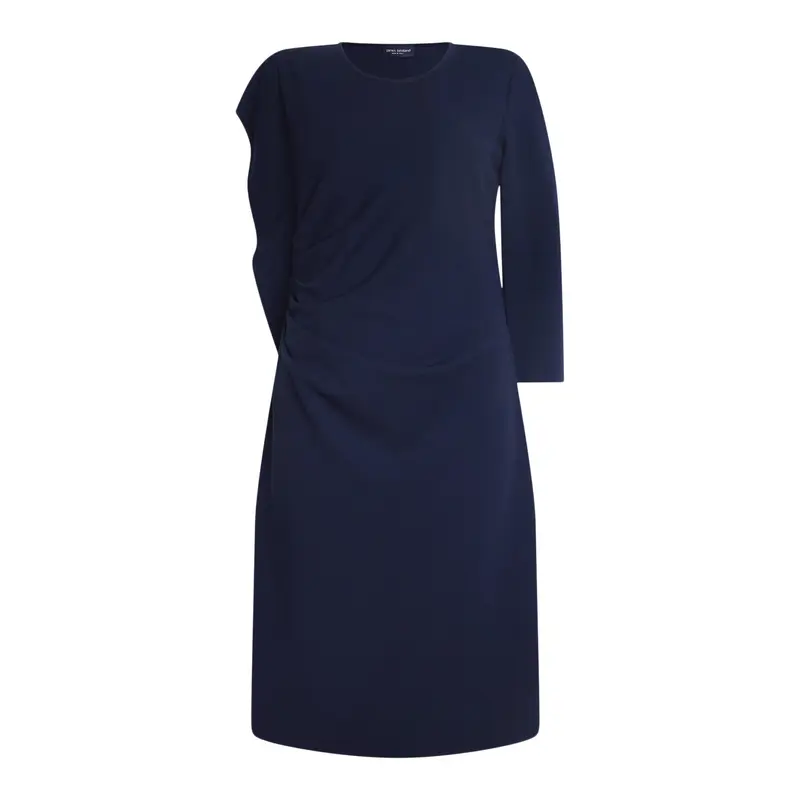 Side Ruched Asymmetrical Dress