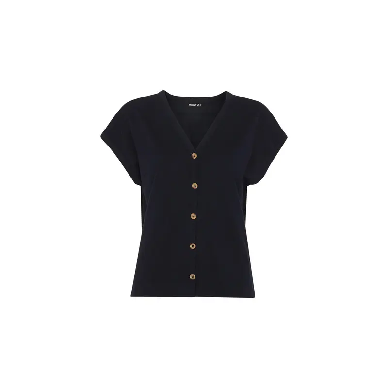 Aubrie Button Through Top