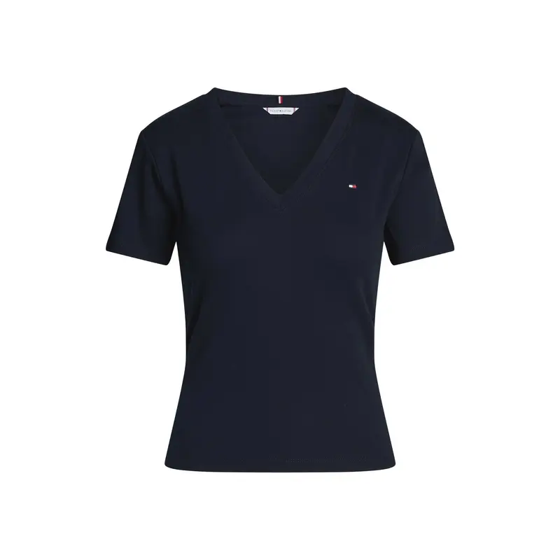 V-Neck Slim T-Shirt Desert Sky