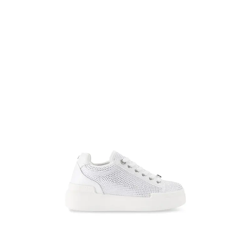 Lilia Fabric Lace Up Trainers