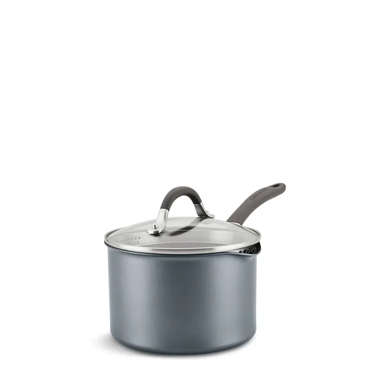 ScratchDefense A1 Series Straining Saucepan 2.8L