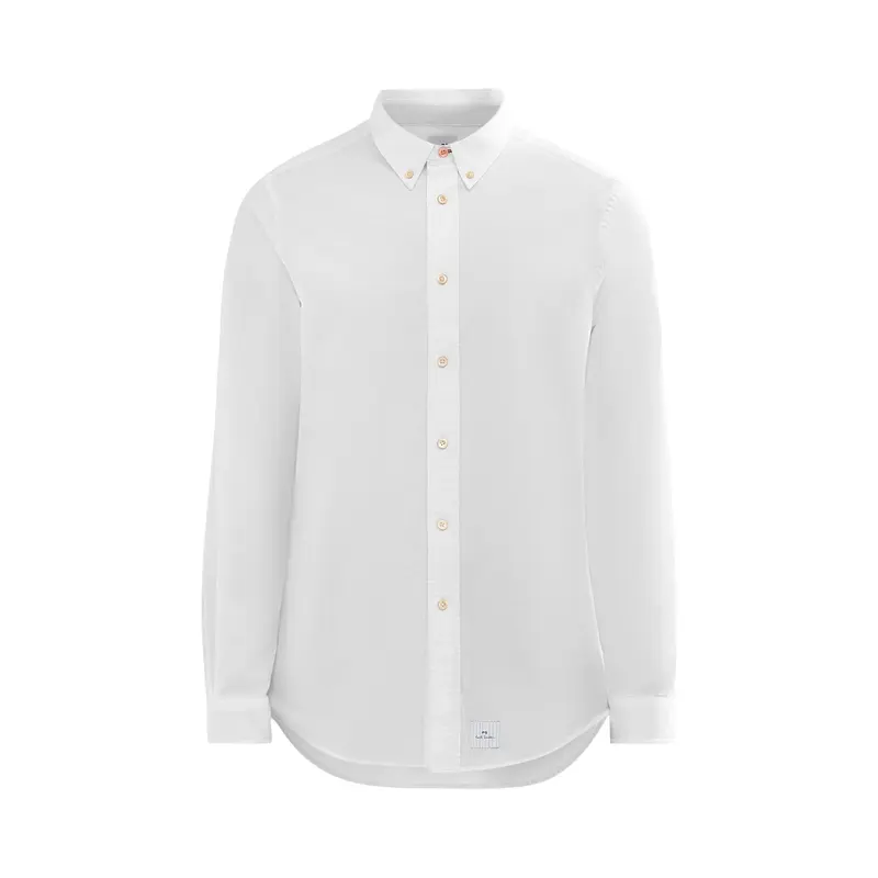 Stitched Cuff Detail Oxford Shirt