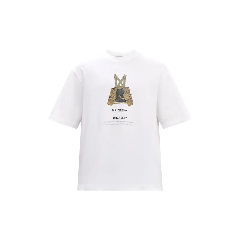 Archive Print Boxy R Tee