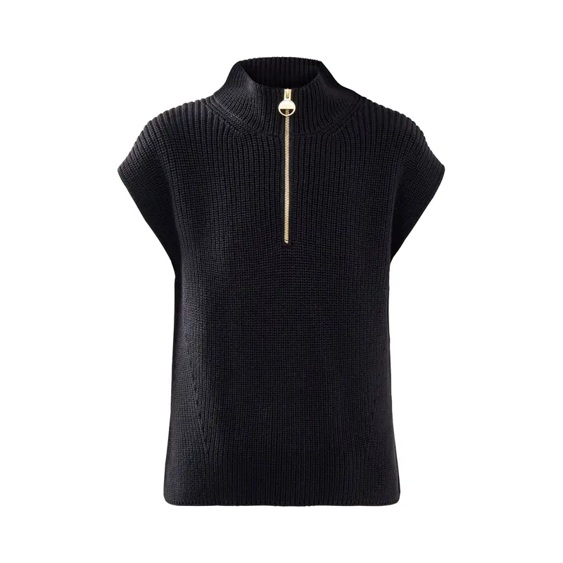 Barbour International Clara Sleeveless Knitted Jumper