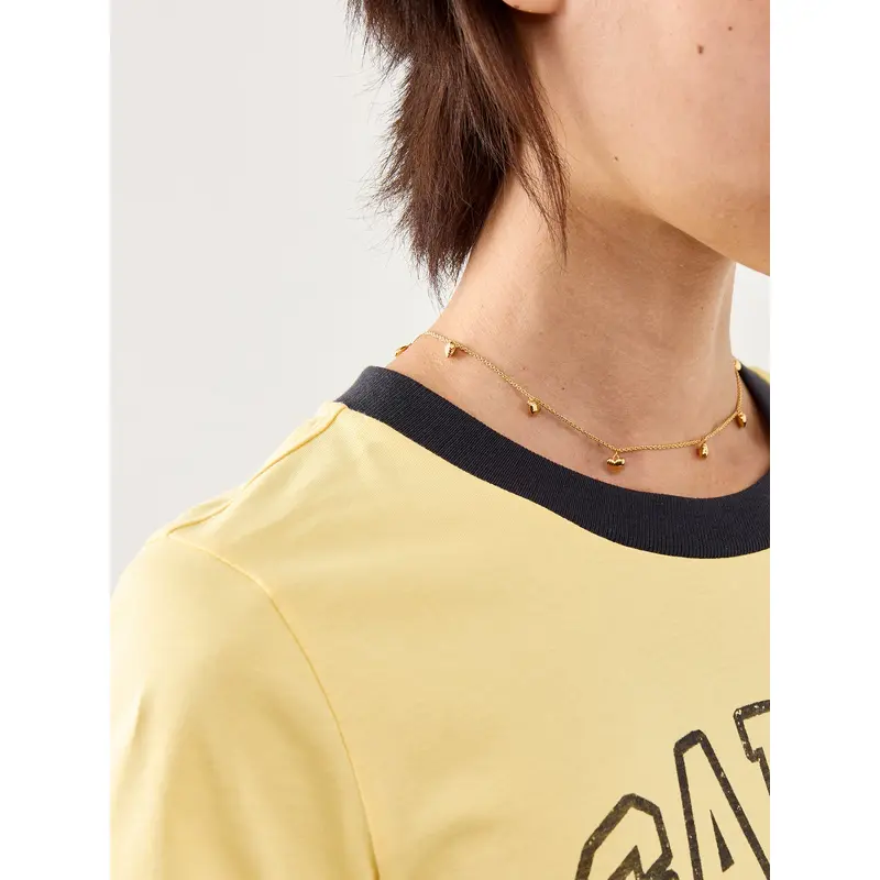 Untamed Deco Hearts Necklace