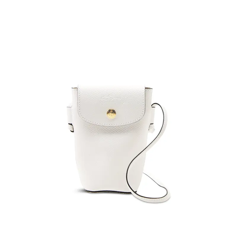 Epure Phone Case With Leather Lace White