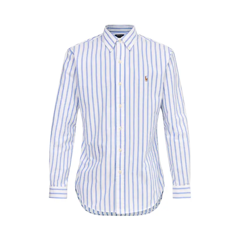 Custom Fit Stripe Oxford Shirt