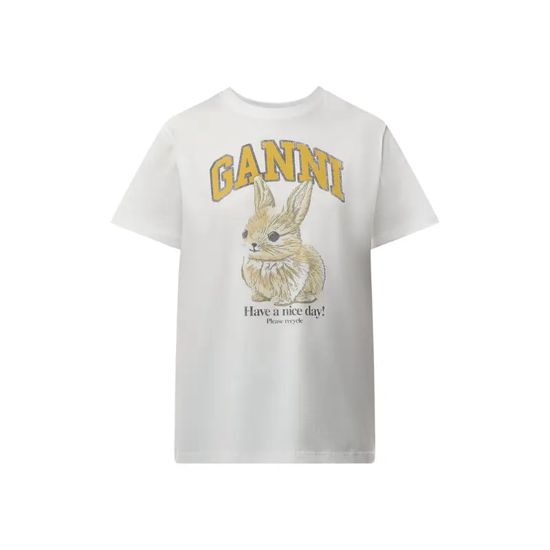 Basic Jersey Bunny Relaxed T-Shirt