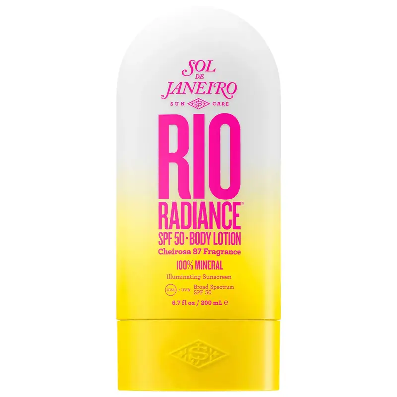 Sol de Janeiro - Rio Radiance SPF 50 Mineral Body Lotion Sunscreen with Niacinamide | 200 mL