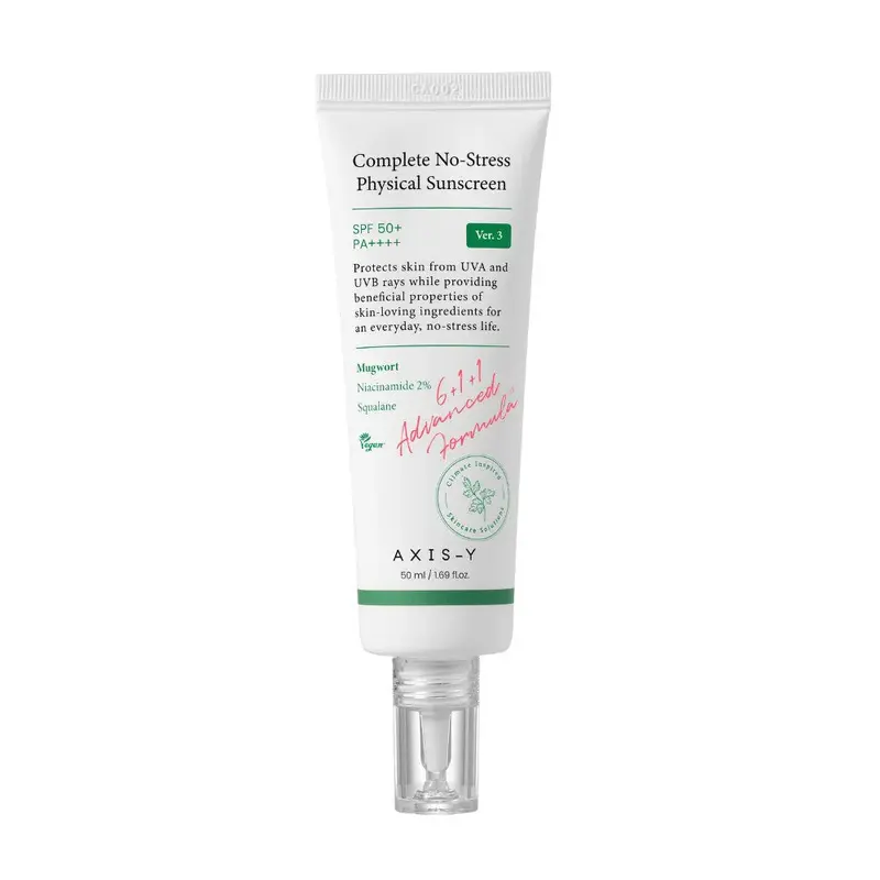 AXIS-Y - COMPLETE NO-STRESS PHYSICAL SUNSCREEN (SPF50+/PA++++) | 50 ML