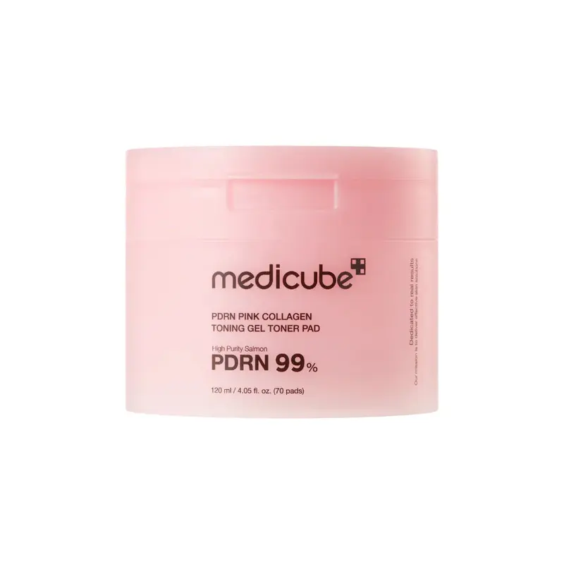 MEDICUBE - PDRN Pink Collagen Toning Gel Toner Pad | 70 PADS