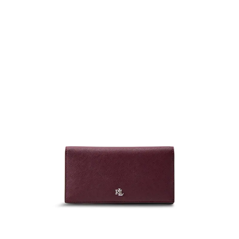 Medium Slim Wallet Dark Garnet