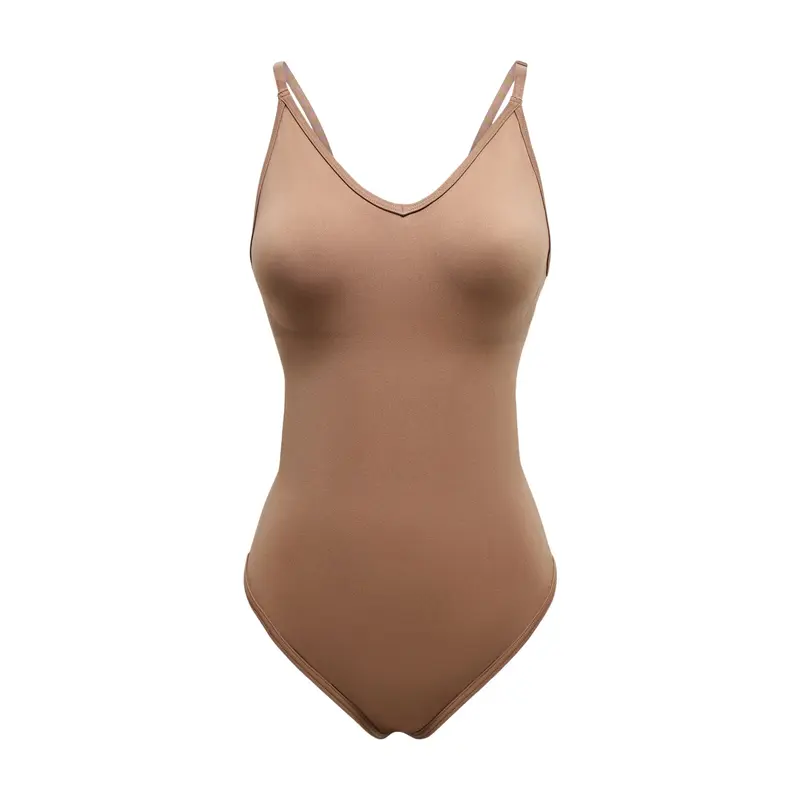 Seamless Power Cami Thong Bodysuit