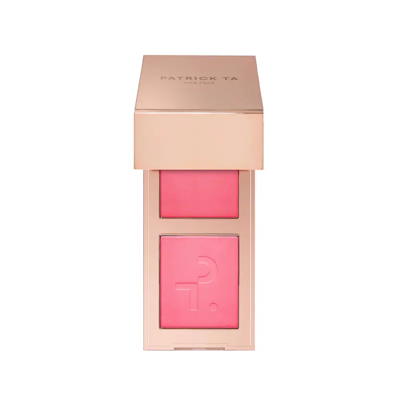 PATRICK TA - Mini Major Beauty Headlines - Double-Take Crme & Powder Blush | 2.5 g | She's That Girl - soft pink