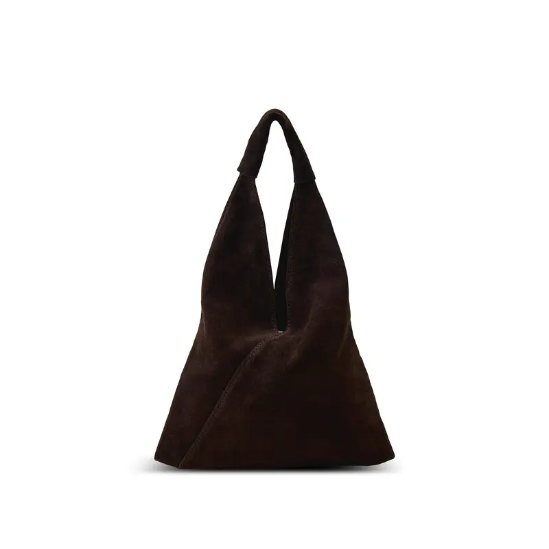 Mini Giselle Suede Shoulder Tote