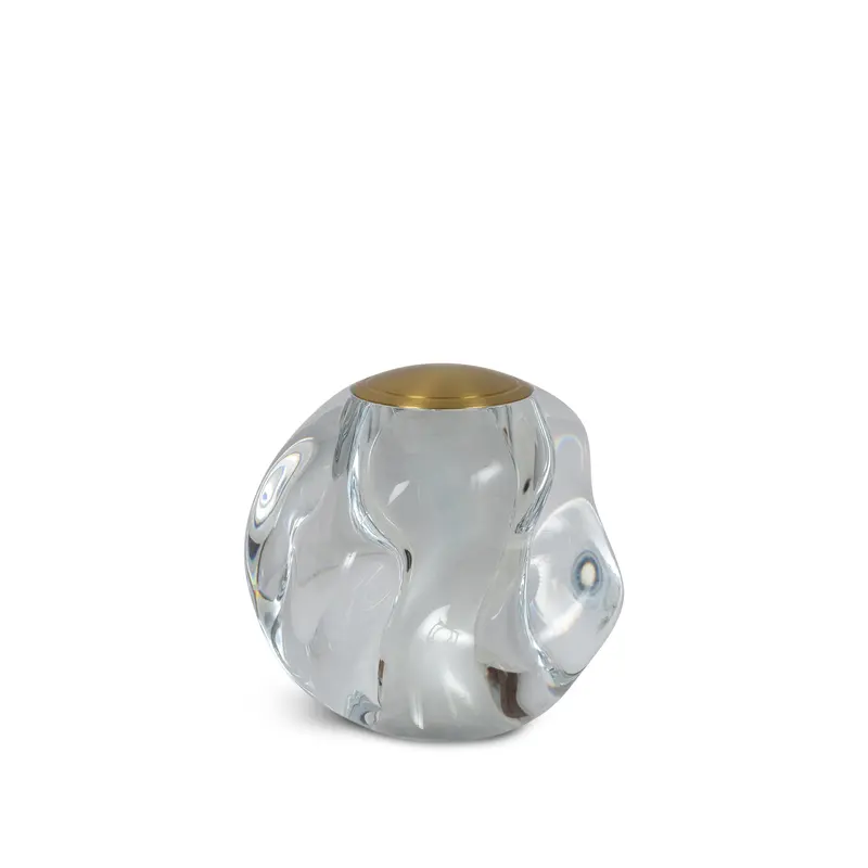 Carina LED Portable Table Lamp Brass