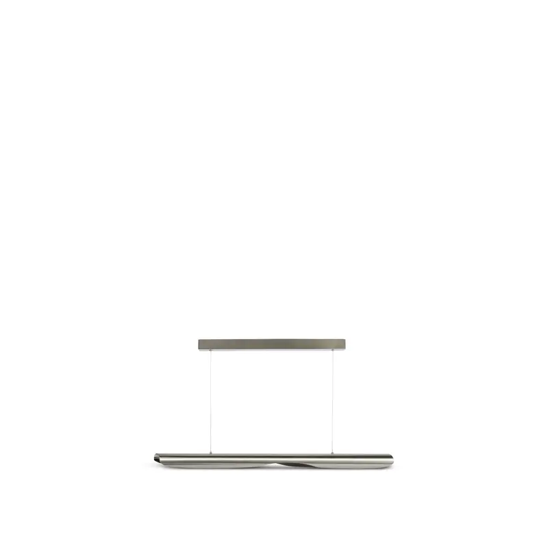 Onda LED Long Pendant Steel
