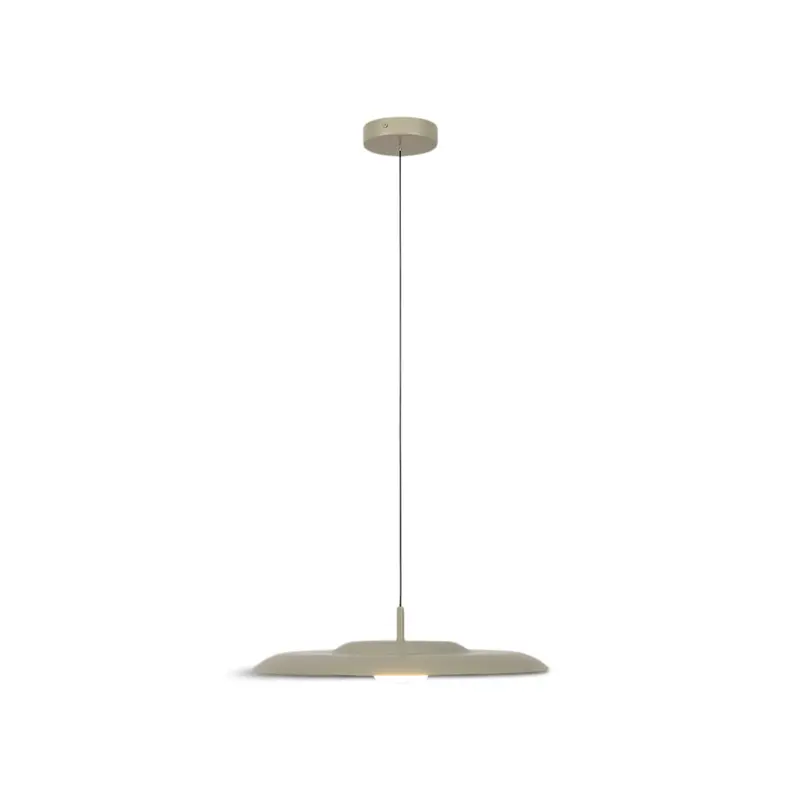 Diner LED Metal Pendant Large Natural