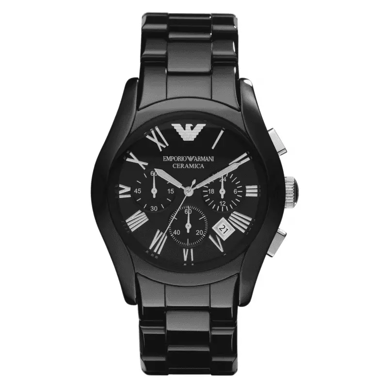 Emporio Armani AR1400 Men's Black Chronograph Watch