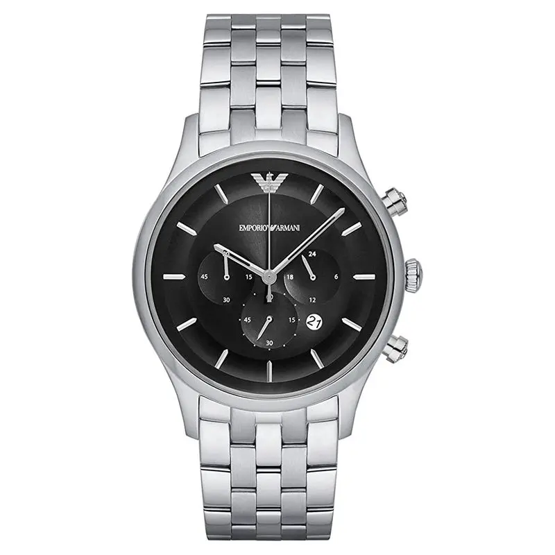 Emporio Armani AR11017 Men's Black Chronograph Watch