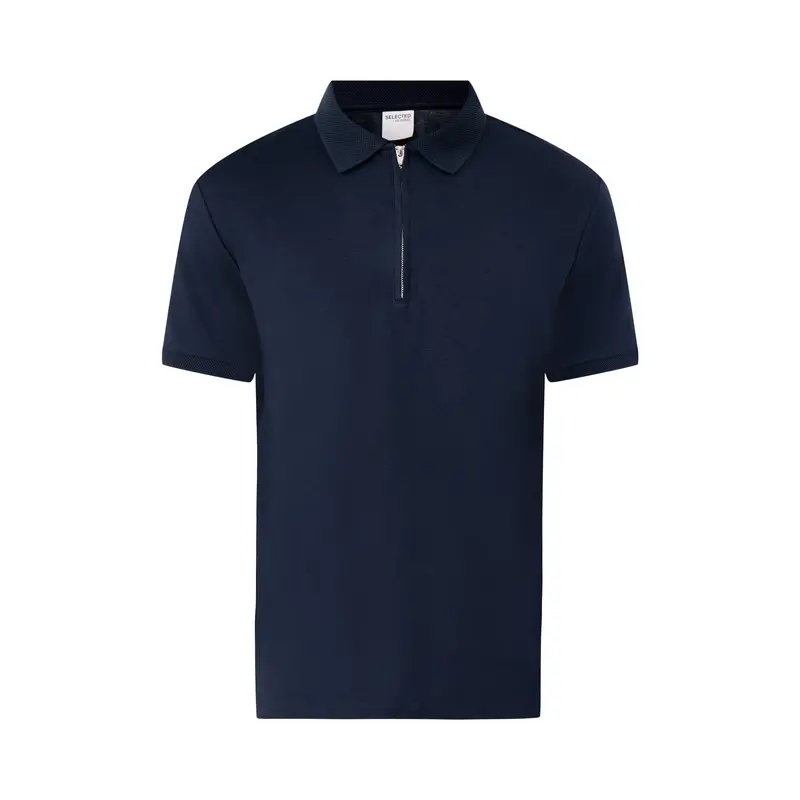 Fave Zip Short Sleeves Polo T-Shirt