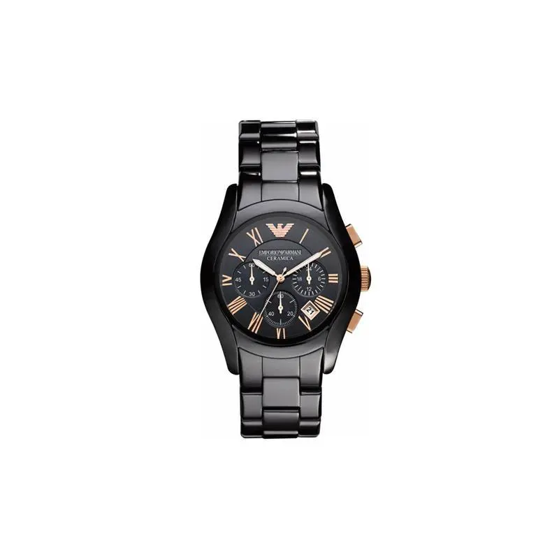 Emporio Armani Men's Valente Chronograph Watch Ceramic AR1410