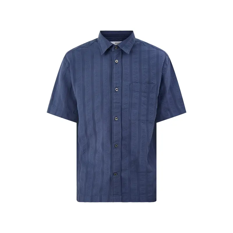 Silas Seersucker Short Sleeves Shirt